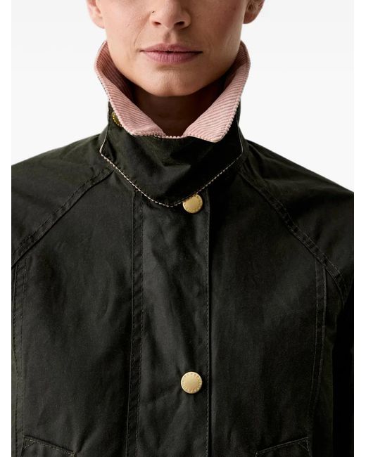 Barbour Black Beadnell Coat