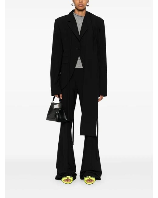 OTTOLINGER Black Open-Back Blazer