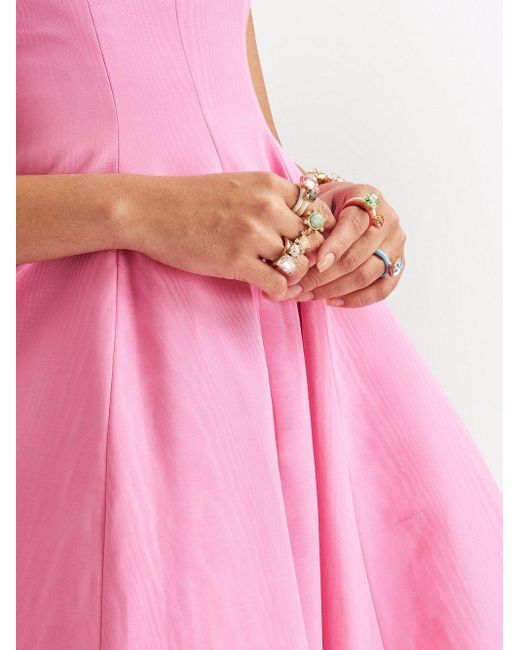 Oscar de la Renta Scoop-neck A-line Gown in Pink | Lyst Oscar de la Renta Scoop-neck A-line Gown in Pink | Lyst