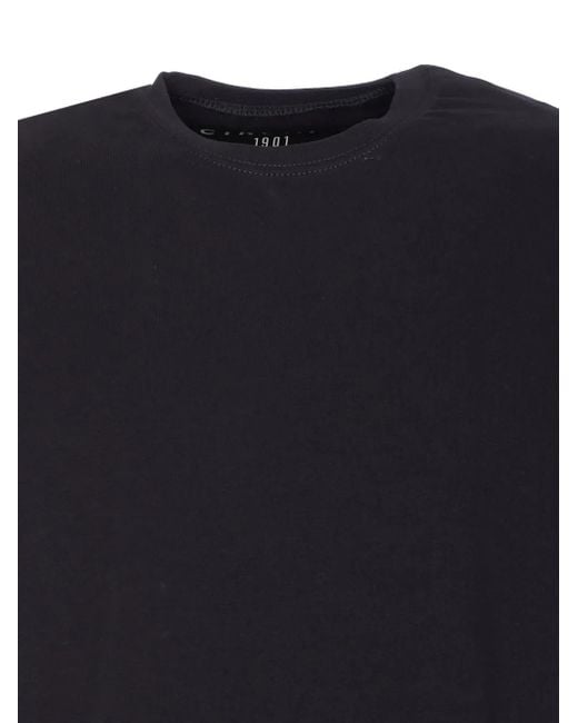 Circolo 1901 Black Crew-Neck Short-Sleeves T-Shirt for men