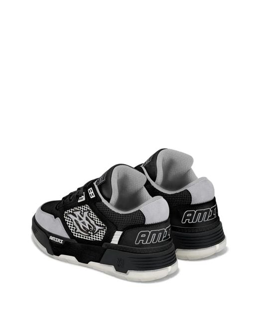 Amiri Black Ma-94 Panelled Mesh-Detail Sneakers for men