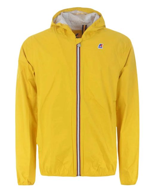 K-Way Yellow Light Jackets for men