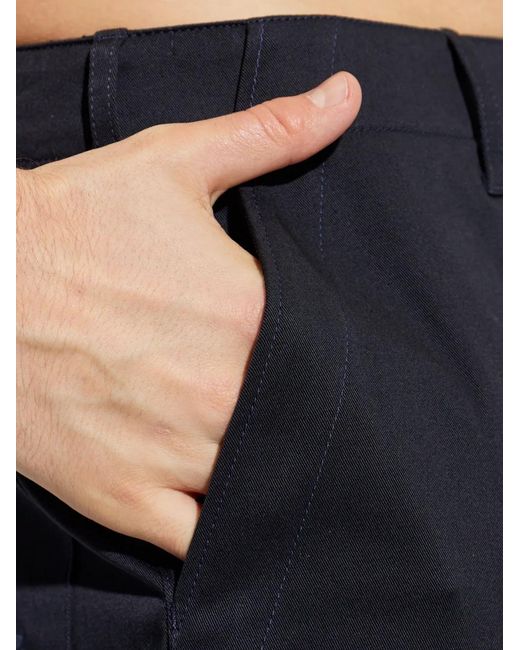 Etro Blue Cargo Trousers for men