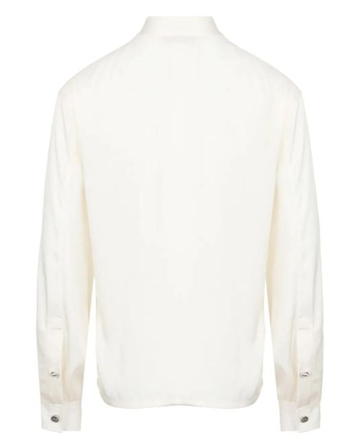 Chemise À Détail De Foulard Ports 1961 en coloris White