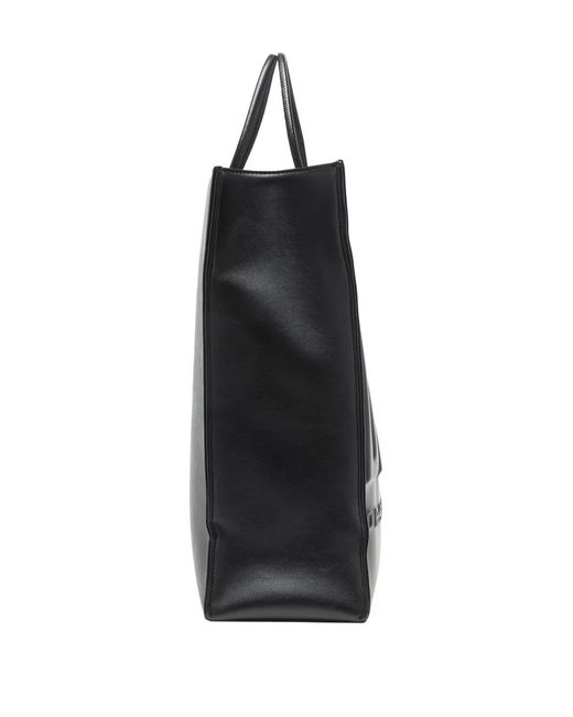 DIESEL Black Dsl 3D Shopper Ew X Embossed Tote Bag