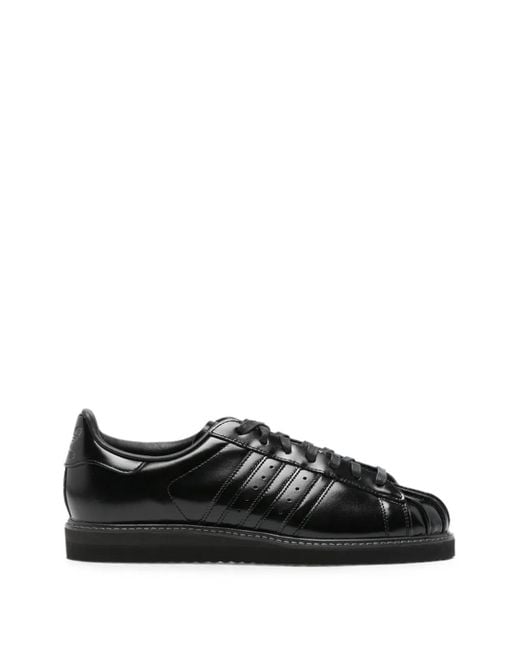 Adidas Black Superstar Lux Sneakers