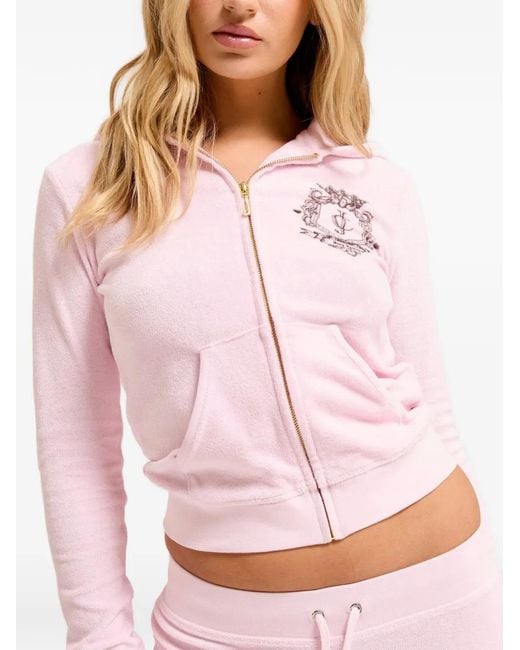 Juicy Couture Pink Chateau Hoodie