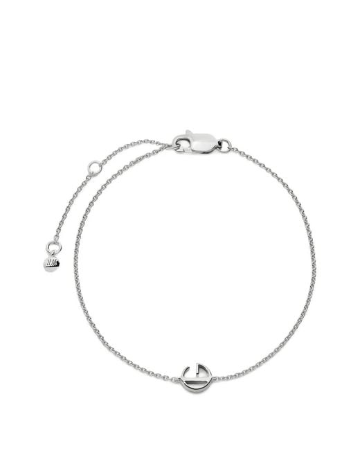 Monica Vinader Metallic Initial G Chain Bracelet