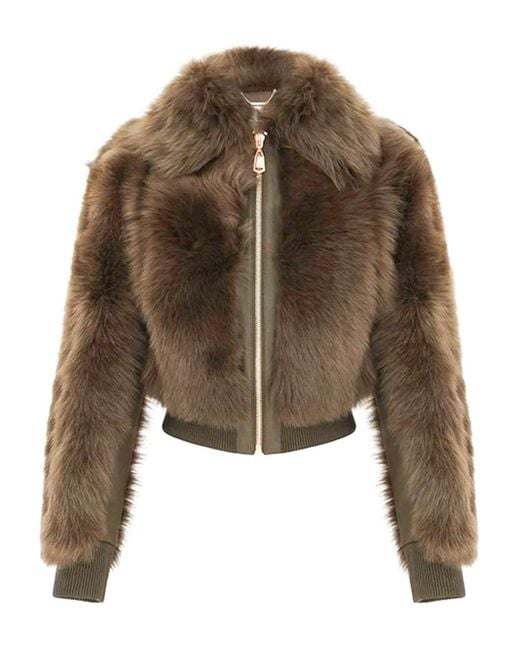 Zimmermann Hypnotic Lammy Bomberjack in het Brown