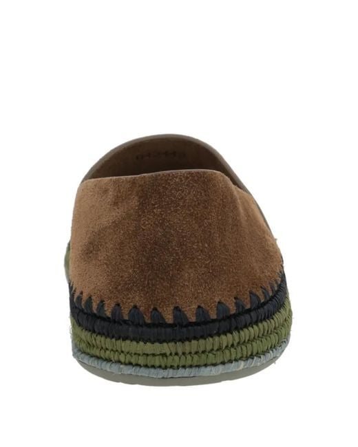 Loewe Multicolor Rio Suede Espadrilles for men