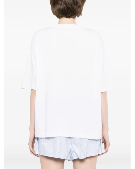 SPORT b. by agnès b. White Glass Dino T-Shirt