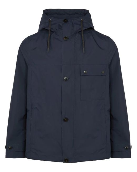 Yves Salomon Blue Waterproof Jacket for men