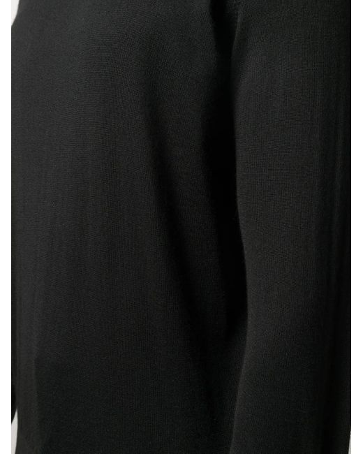 Pull À Bords Nervurés Brunello Cucinelli pour homme en coloris Black