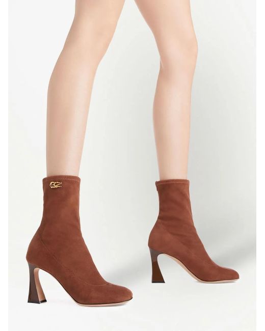 Giuseppe Zanotti Brown Alethaa Ankle Boots