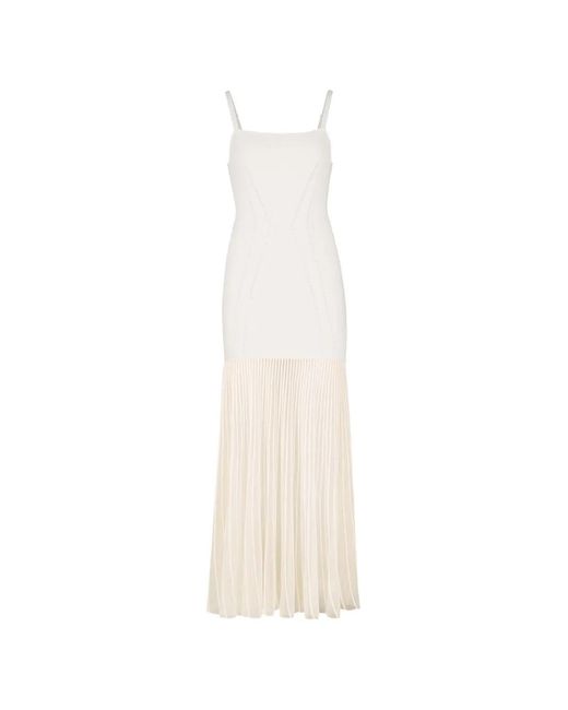 Nicholas Lyra Midi-Jurk in het White
