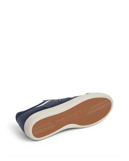 Hackett Blue Stripe Logo Sneakers for men