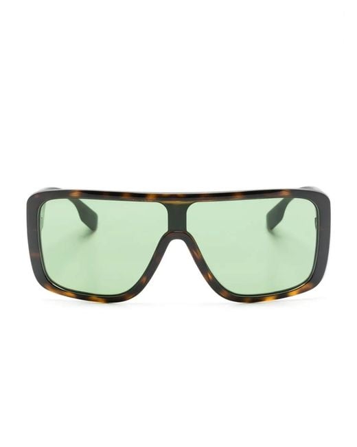 Burberry Green Be4406U Oversize-Frame Sunglasses