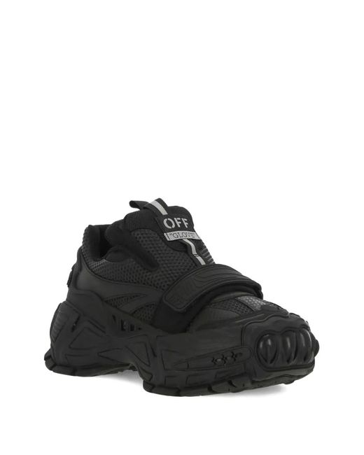 Off-White c/o Virgil Abloh Black Glove Slip-On Sneakers