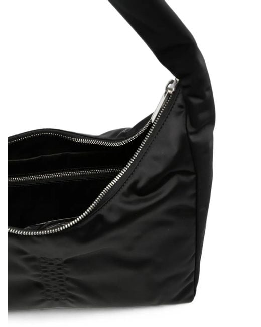 Rick Owens Black Lobster-Clasp Tote Bag