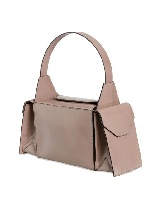 Merryl Tielman Brown Small Barbara Tote Bag