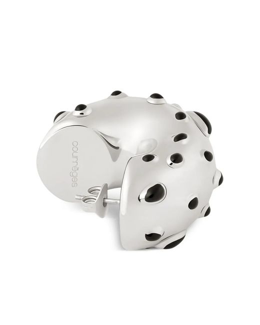 Courreges Multicolor And 'Infinity' Earrings