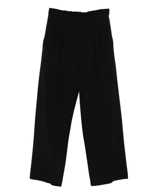 Attachment Black Pleated Trousers for men