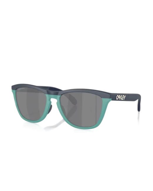 Gafas de sol con logo estampado Oakley de hombre de color Blue