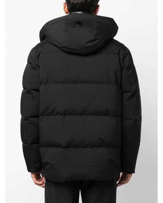 Mackage Black Graydon Padded Down Jacket for men