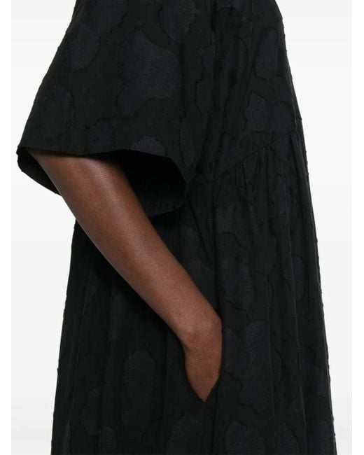 Abito Midi Pump di Henrik Vibskov in Black