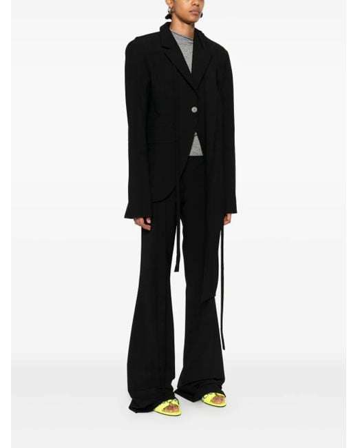 OTTOLINGER Black Open-Back Blazer