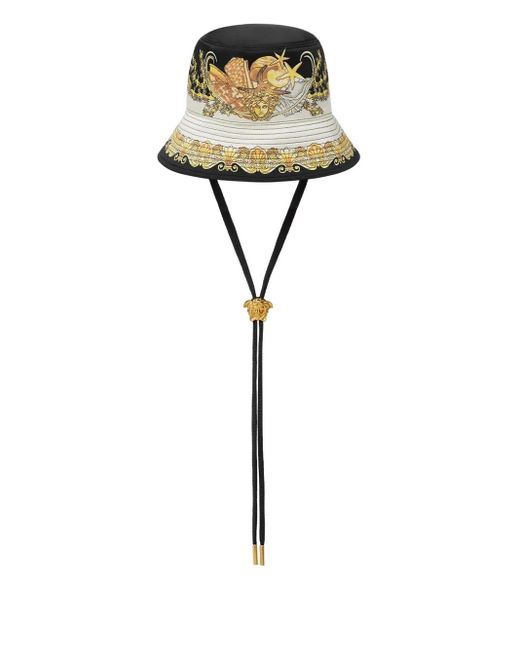 メンズ Versace コーラルシアター バケットハット White