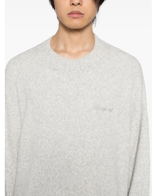 Represent Gestrickter Pullover in White für Herren