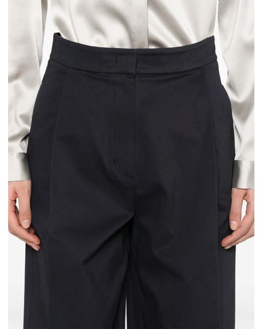 Emporio Armani プリーツ パンツ Blue