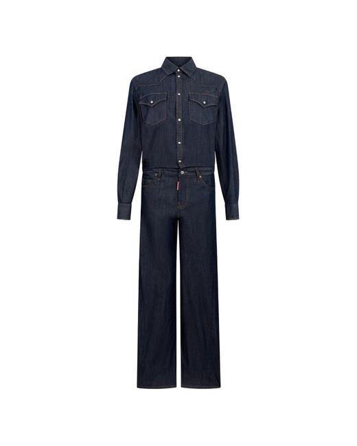 Mono Largo Jean DSquared² de color Blue