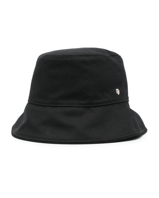Helen Kaminski Ulla Cotton Bucket Hat in het Black