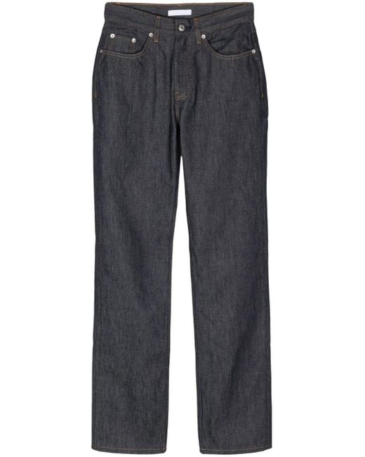 Helmut Lang Blue Straight-leg Jeans