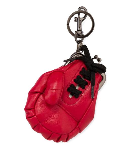 Moschino Red Boxing-Glove Keyring