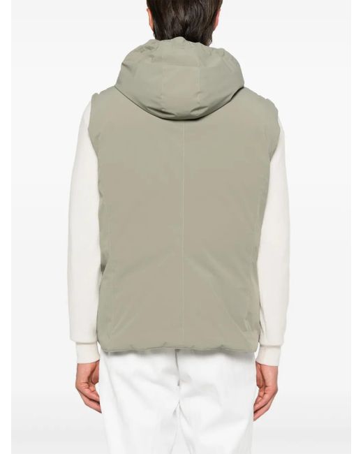 Chaleco Acolchado Brunello Cucinelli de hombre de color Green