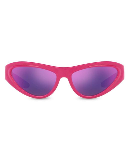 Dolce & Gabbana Pink Dg Toy Cat-eye Frame Sunglasses
