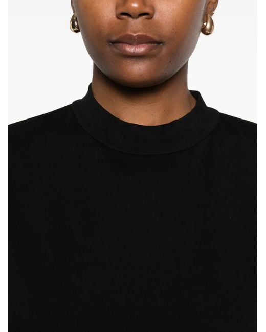 David Koma Body Met Hoge Hals in het Black