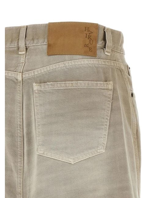 Haikure Natural Pocket Asymmetric Skirt