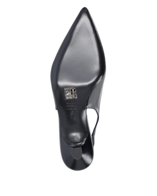 Stuart Weitzman Black Rosie Slingback Pumps