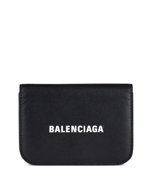 Balenciaga Black Logo-Detail Wallet