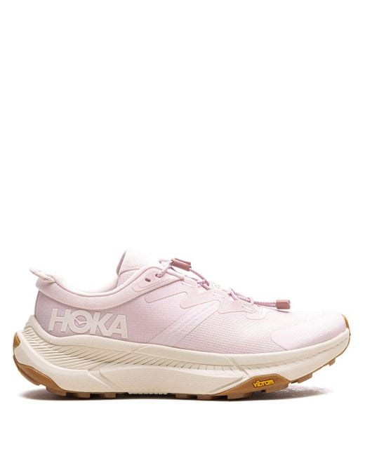 Hoka One One Pink Transport "Cosmic Pearl" Sneakers