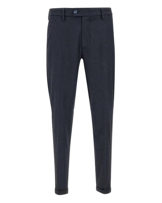 Re-hash Ausgestellte Hose mit Umschlag in Blue für Herren