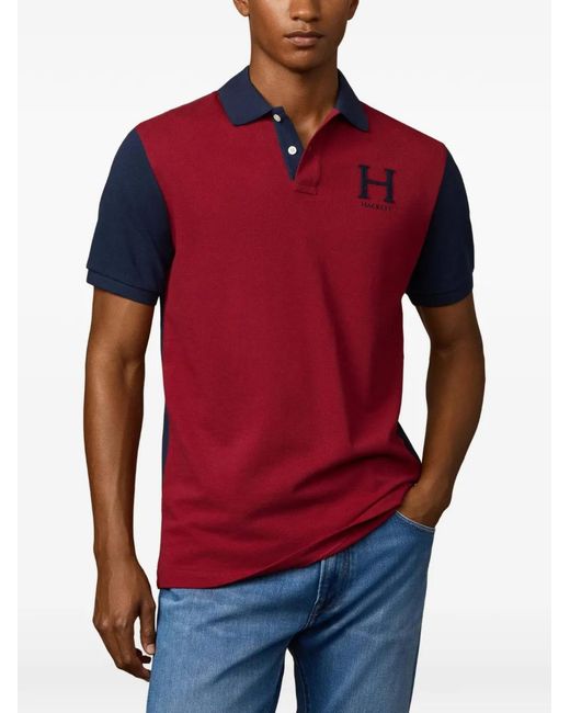 Hackett Logo-Embroidered Polo Shirt for men