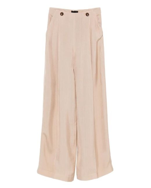 Liu Jo Natural Plissierte Hose