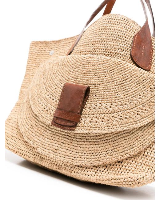 IBELIV Natural Laza Ii Raffia Shoulder Bag