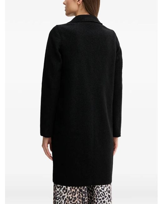 Ouí Black Button Coat
