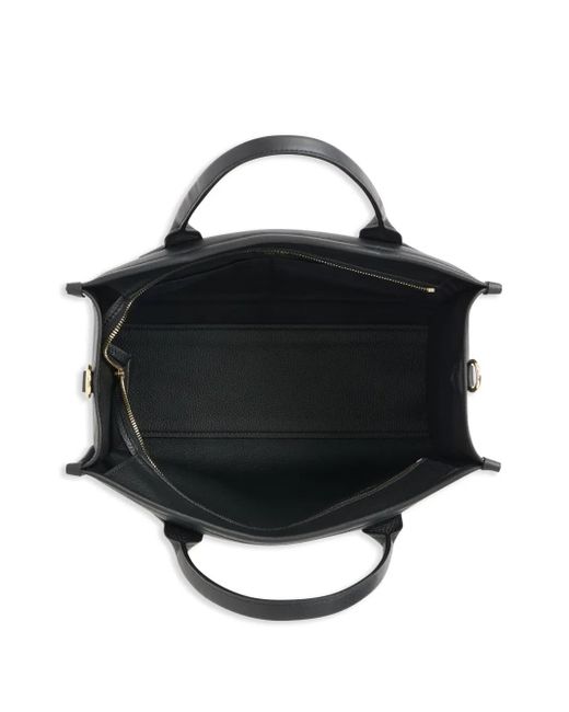 Lancel Black Medium Jour De Leather Tote Bag